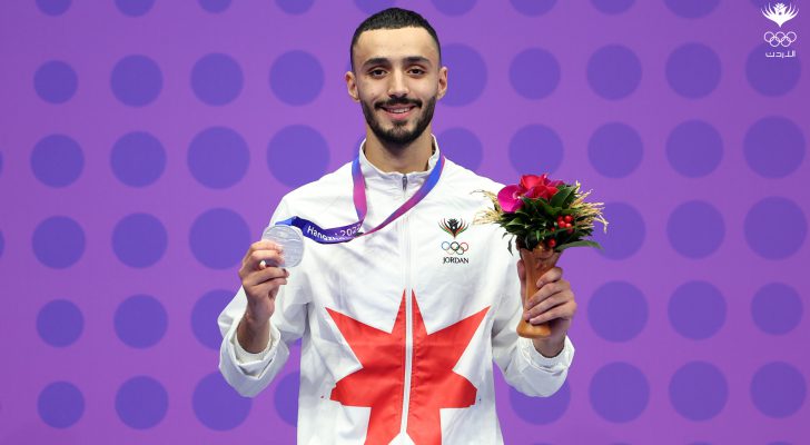 فضية أردنية جديدة في دورة الألعاب الآسيوية