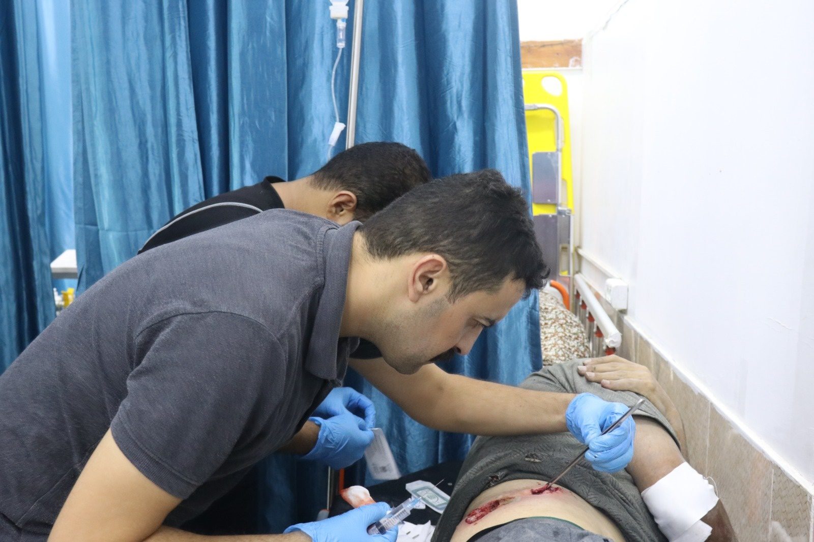 صورة حول : المستشفى الميداني الأردني في غزة: استقبلنا الأحد ١٦٣ حالة المستشفى الميداني الأردني في غزة: استقبلنا الأحد ١٦٣ حالة