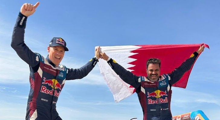 العطية بطلاً لكأس العالم للراليات كروس كانتري للباها ٢٠٢٣