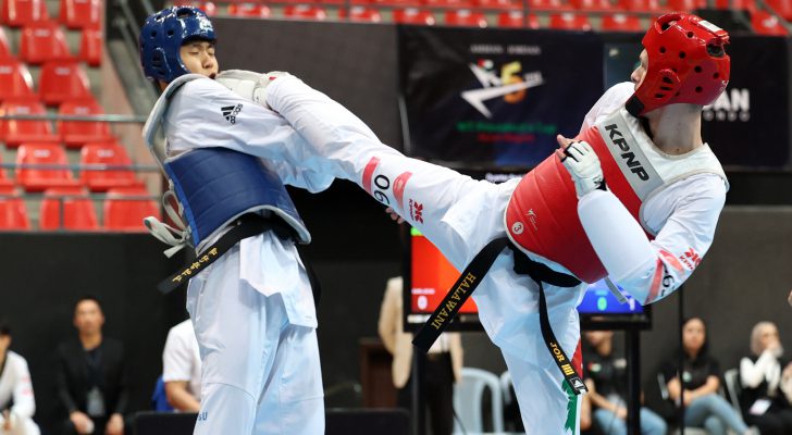 ٣ ميداليات جديدة للمنتخب الوطني بكأس الرئيس للتايكواندو