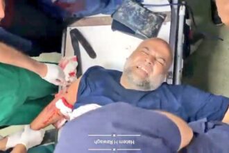 إصابة مراسل الجزيرة وائل الدحدوح بالرصاص في خان يونس