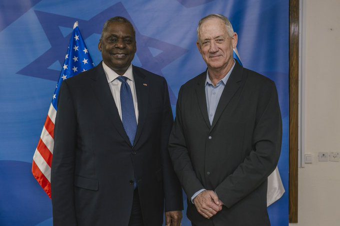 Defense Minister in the Biden administration: We continue to support Israel in its war on Gaza