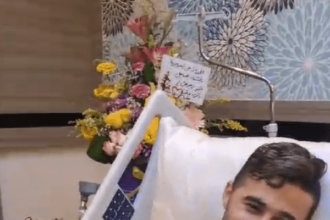 شاهد... ولي العهد يطمئن على صحة النجم أمين الشناينة عبر اتصال هاتفي