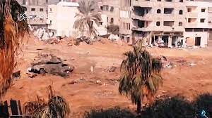 شاهد القسام يبث يستهدف قوات الحتلال المتوغلة في محاور خان يونس