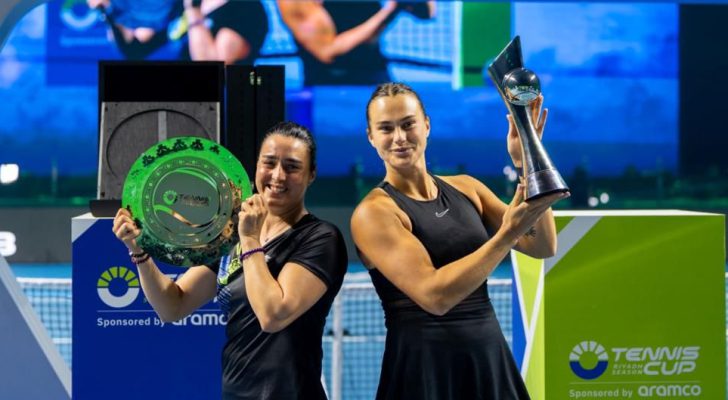 سابالينكا تتوج بكأس موسم الرياض للتنس على حساب أنس جابر