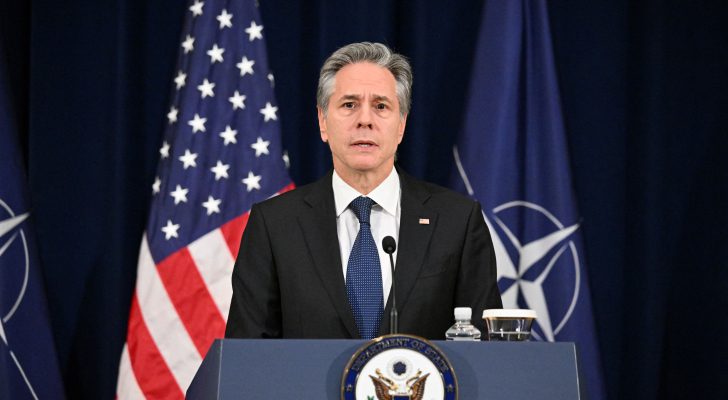 صورة حول : بلينكن يتوعد بالرد على مهاجمي قاعدة النتف بالتوقيت والمكان المناسبين بلينكن يتوعد بالرد على مهاجمي قاعدة النتف بالتوقيت والمكان المناسبين