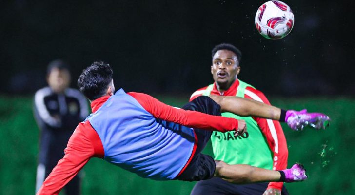 منتخب الأردن يستهل تدريباته في الدوحة