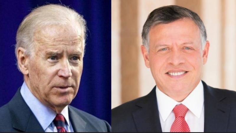 الملك يلتقي بايدن في واشنطن اليوم