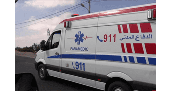 وفاة سائق بتدهور مركبة شحن تحمل الفوسفات على طريق القويرة - العقبة