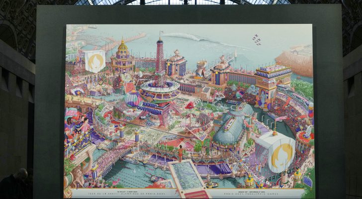 الكشف عن ملصقات أولمبياد باريس ٢٠٢٤