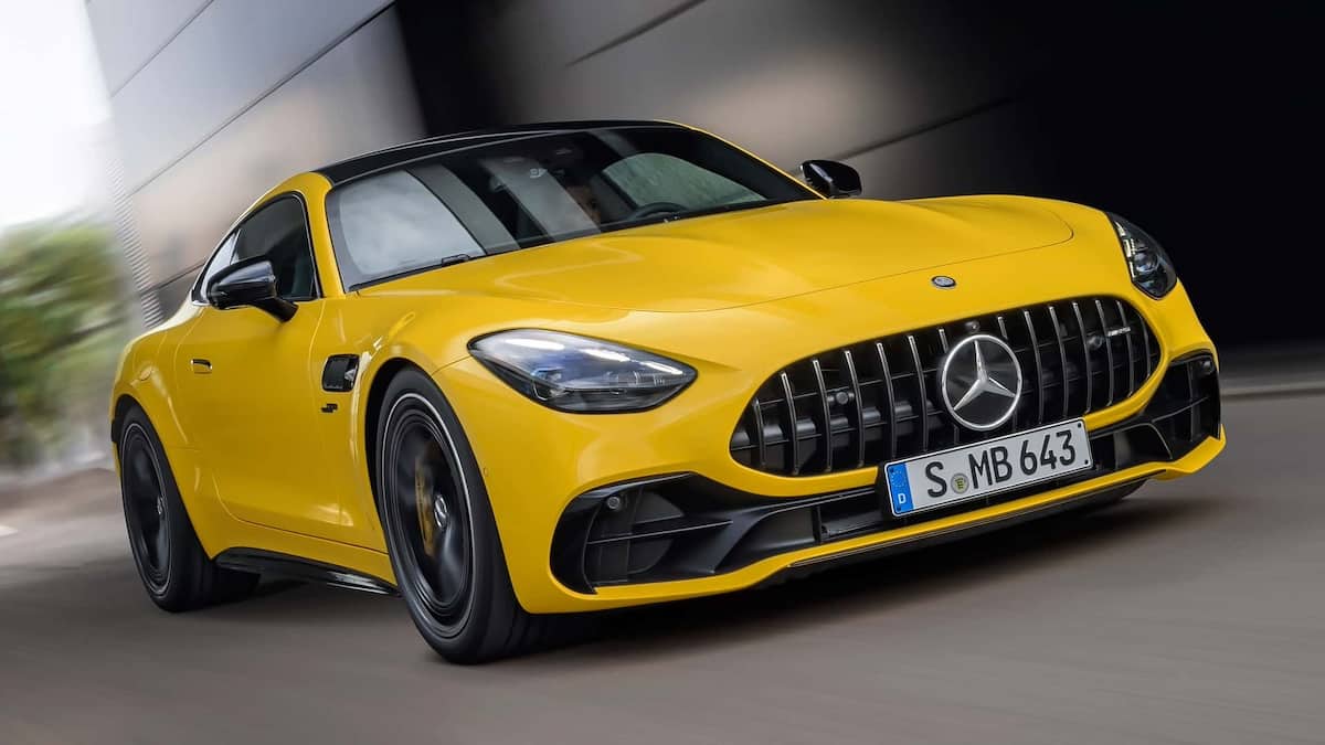 صورة حول : مرسيدس AMG GT43 كوبيه 2025 سيارة 4 سلندر رياضية مرسيدس AMG GT43 كوبيه 2025 سيارة 4 سلندر رياضية