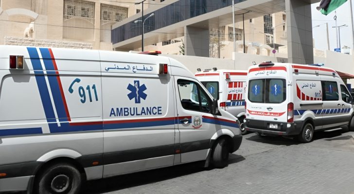 التقرير المروى اليوم: ٦ إصابات بحادث تدهور شاحنة واصطدام على طريق العدسية