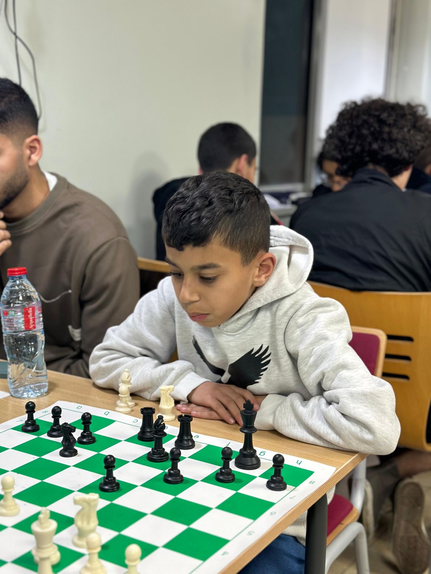 المركز الثاني للطالب عمرو ابو سمرة من مدرسة النظم الحديثة في بطولة تربية عمان الثانية للشطرنج