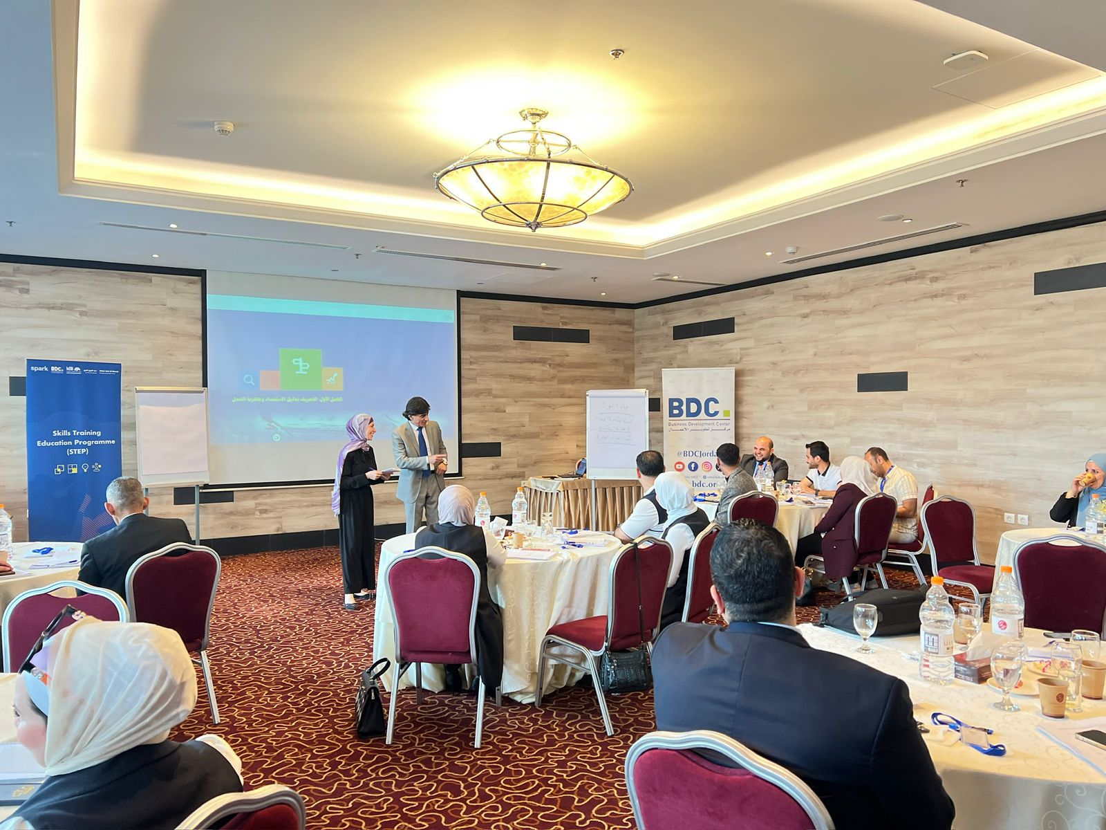 مركز تطوير الأعمال - BDC يُطلق تدريب المدربين (TOT) لتدريب أساتذة الجامعات الاردنية