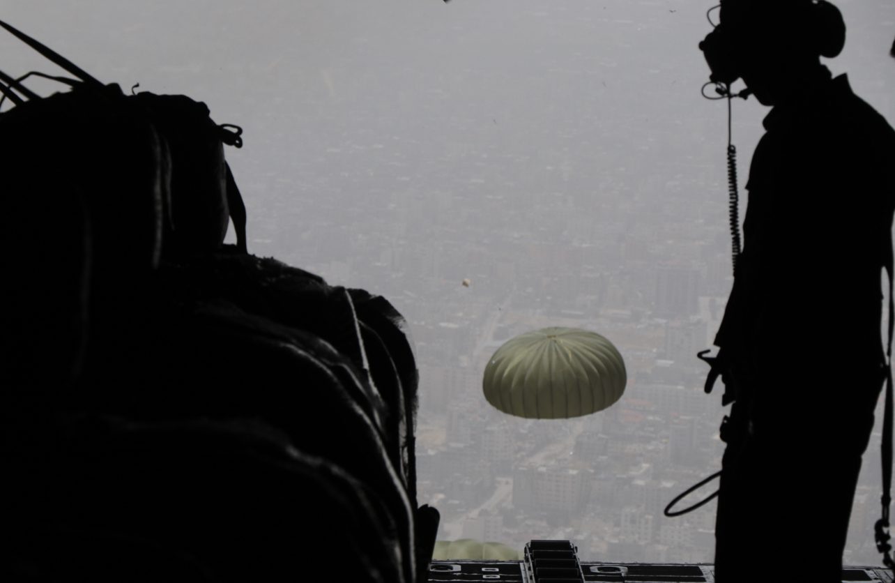 7 إنزالات جوية تنفذها القوات المسلحة الأردنية بمشاركة دولية على شمال قطاع غزة