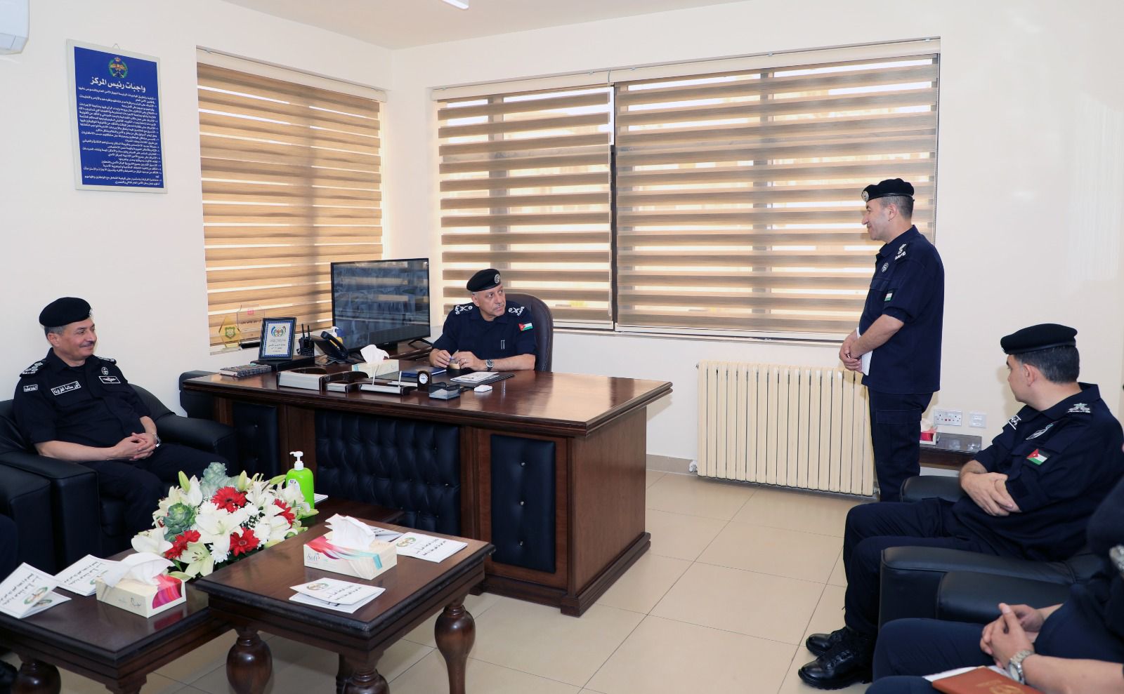 مدير الأمن العام يفتتح مبنى مركز أمن تلاع العلي وخلدا وأم السماق الجديد