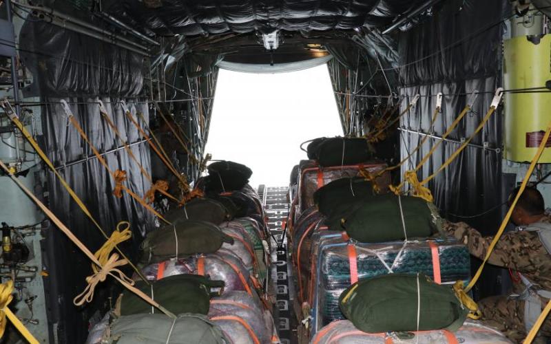 الجيش يُنفذ 6 إنزالات جديدة لمُساعدات عَلى شمال غزة بمشاركة دوليّة