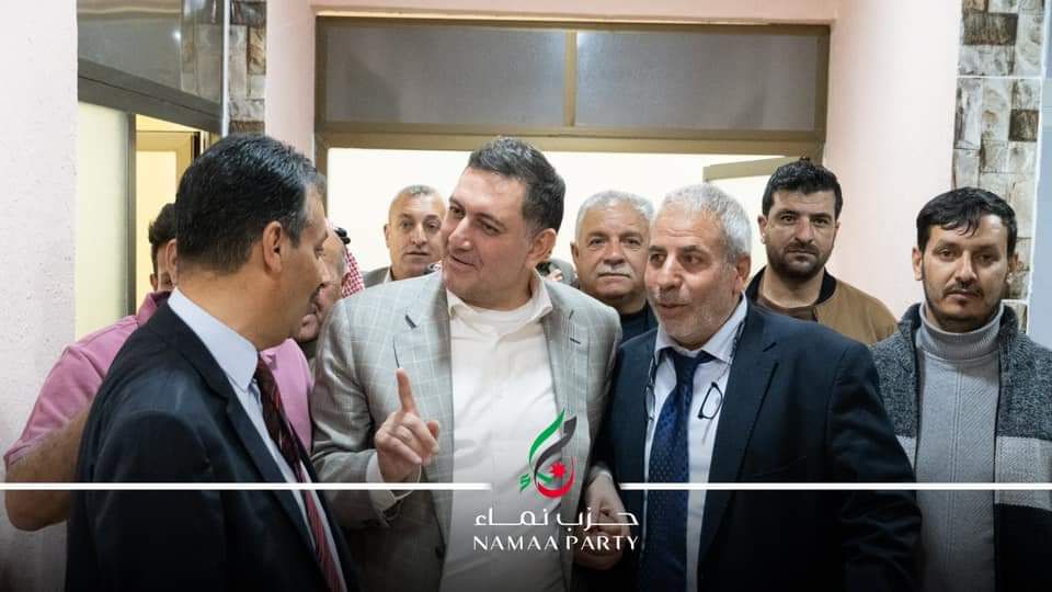 افتتاح مقر حزب نماء في الطفيلة