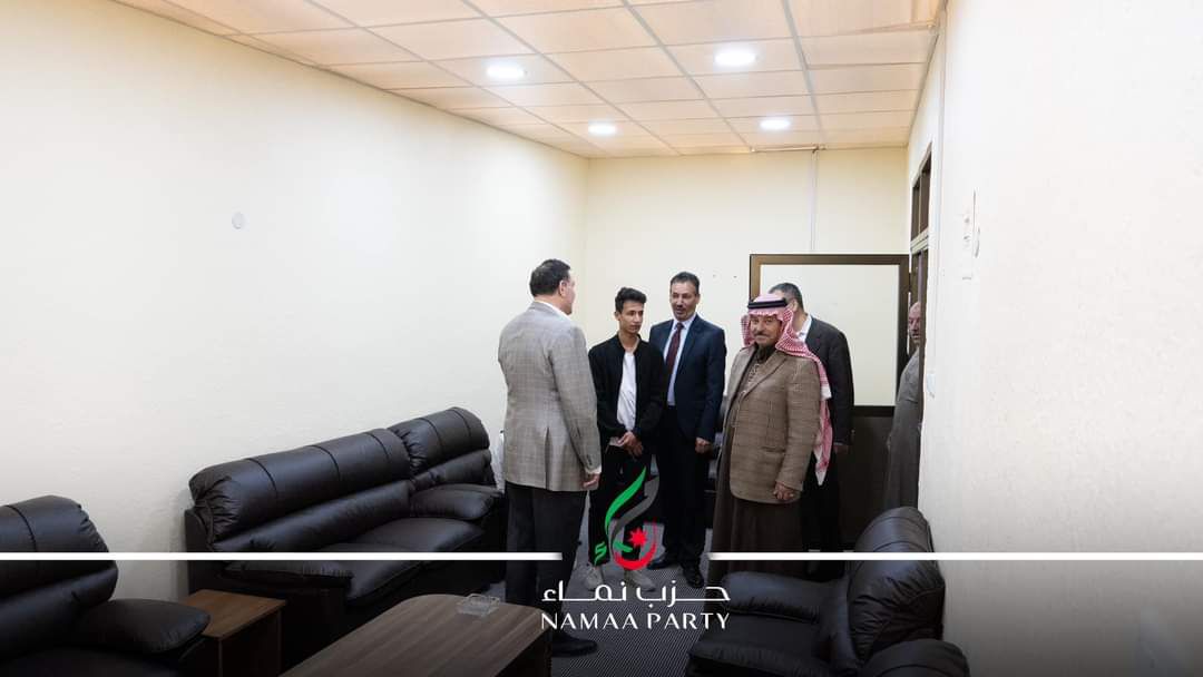 افتتاح مقر حزب نماء في الطفيلة