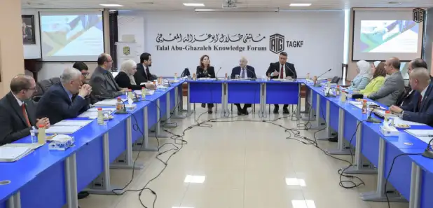 رئاسة د. طلال أبوغزاله تشهد اجتماع الهيئة العامة لجمعية "المجمع العربي الدولي لتكنولوجيا الإدارة"