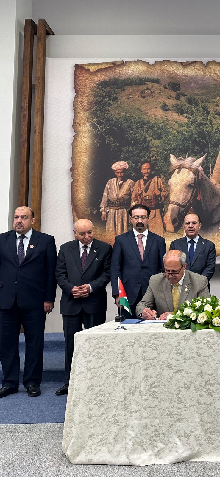 جامعة الطفيلة التقنية تبرم مذكرات تفاهم مع عدد من جامعات دهوك الكردستانية