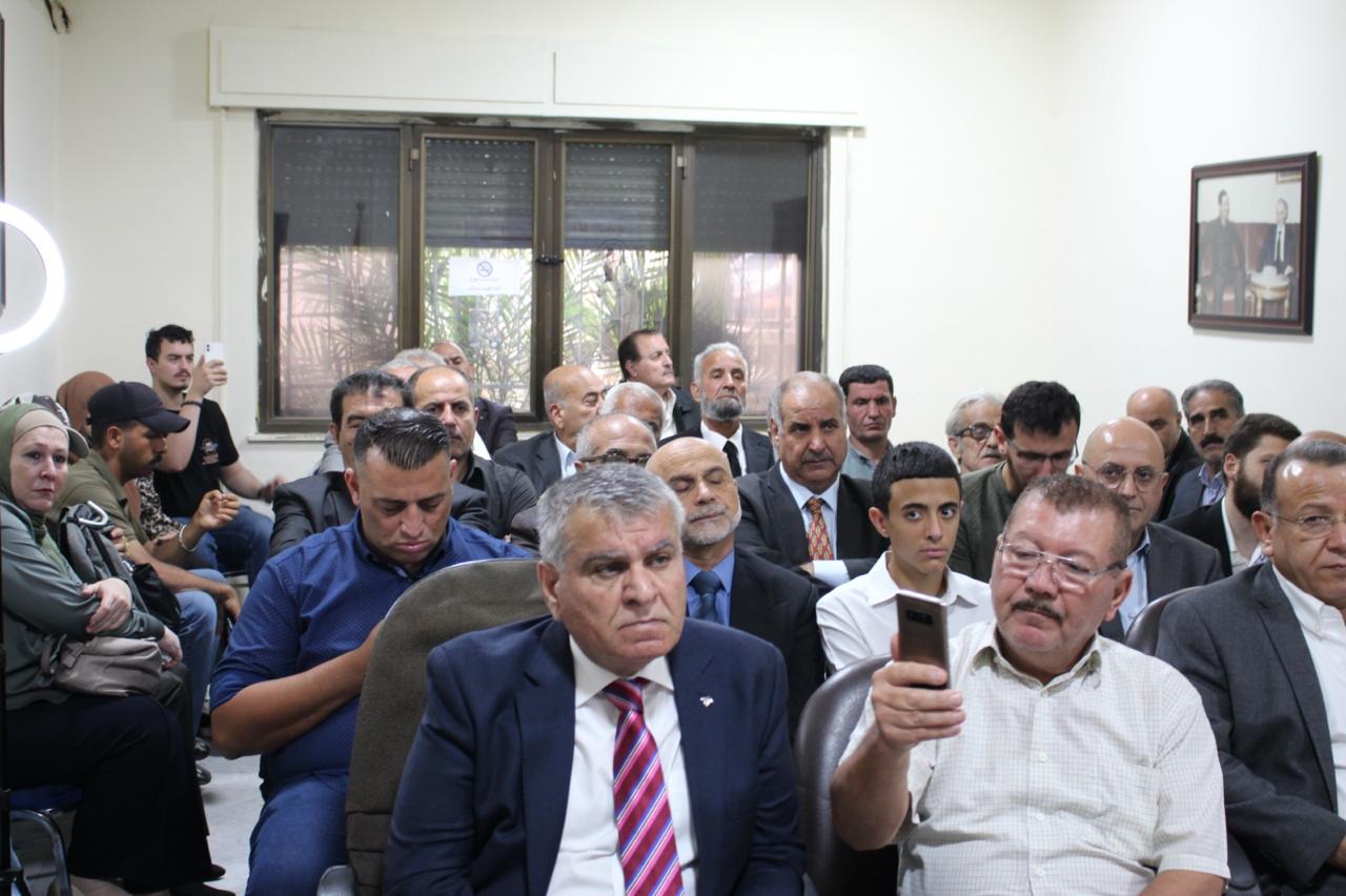 صورة حول : البعث الأردني يقيم حفل استقبال بمناسبة ذكرى تاسيسه البعث الأردني يقيم حفل استقبال بمناسبة ذكرى تاسيسه