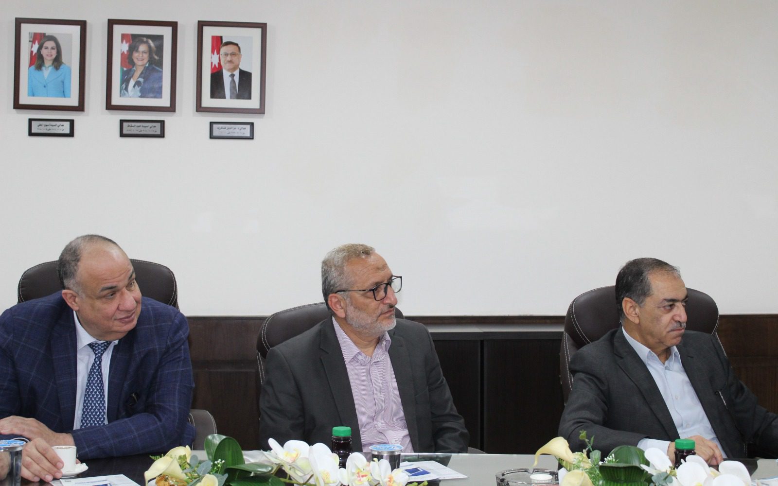 صندوق استثمار اموال الضمان الاجتماعي يلتقي مع وفد من ملتقى النخبة