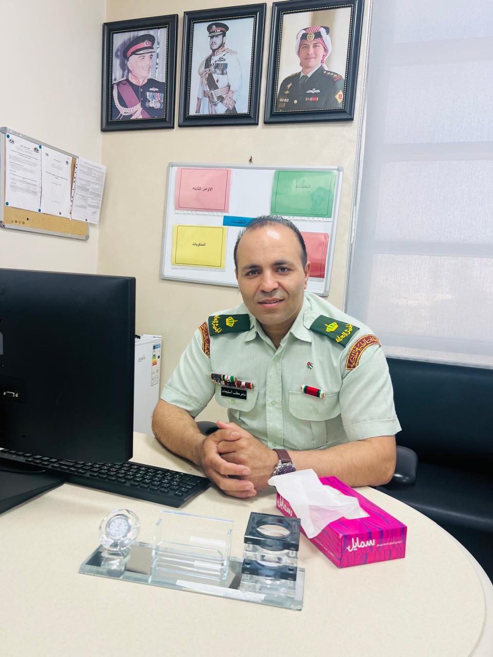 تهنئه وتبريك للرائد سامر السليحات
