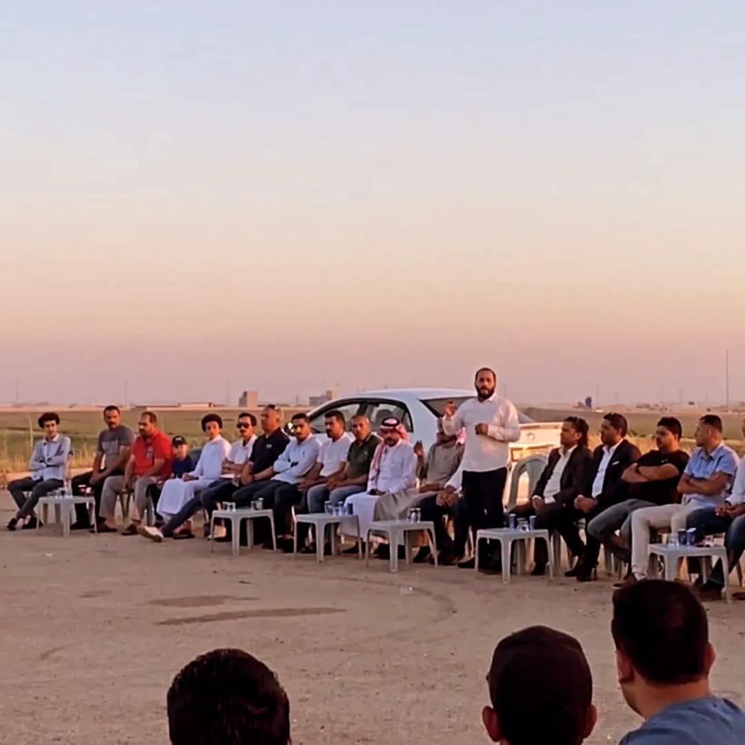 الشاب محمد جمعه الخضير يحظى بإجماع عشائر الخضير بني صخر في الانتخابات عن المقعد الحزبي