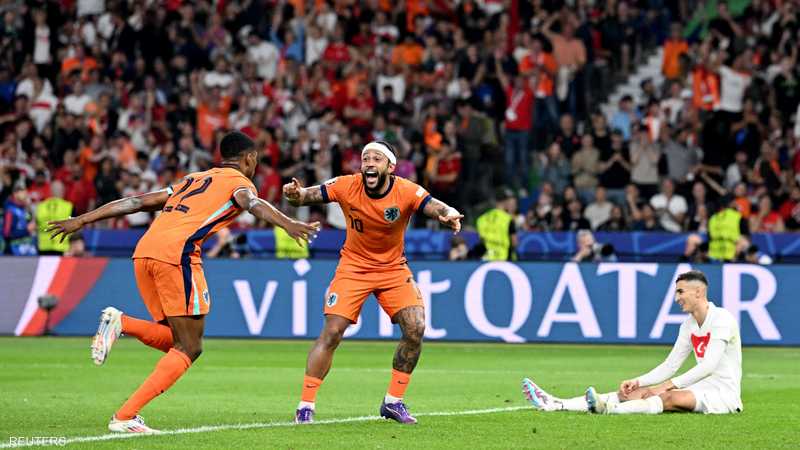 منتخب هولندا يضرب موعد مع انجلترا في نصف نهائي يورو 2024