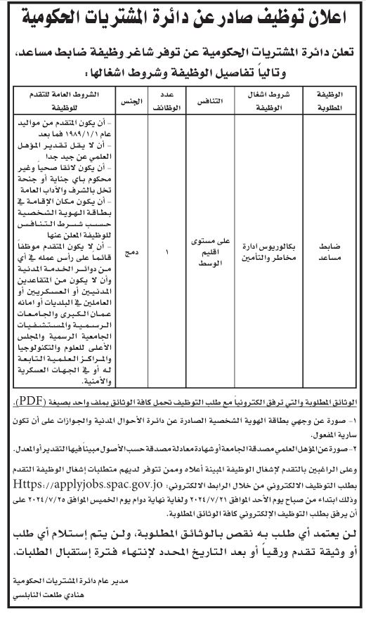 وظائف شاغرة ومدعوون للمقابلات (أسماء)