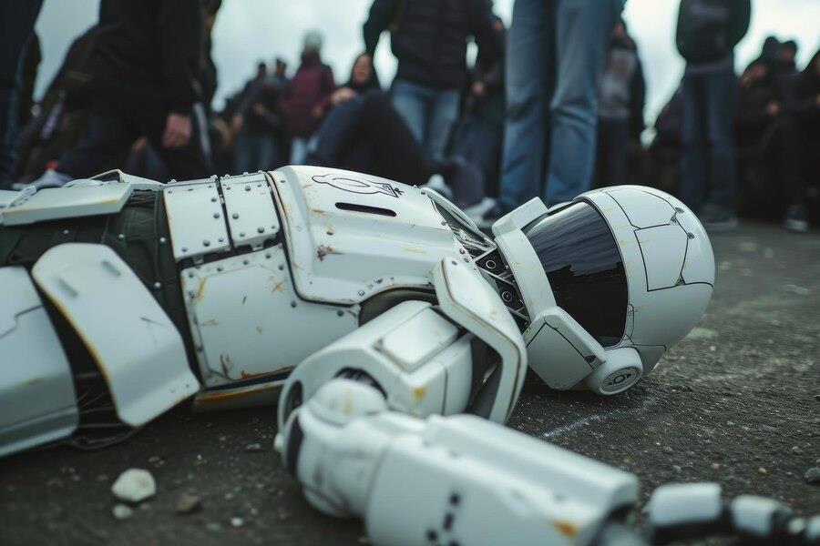 صورة حول : انتحار روبوت من ضغط العمل في كوريا الجنوبية انتحار روبوت من ضغط العمل في كوريا الجنوبية