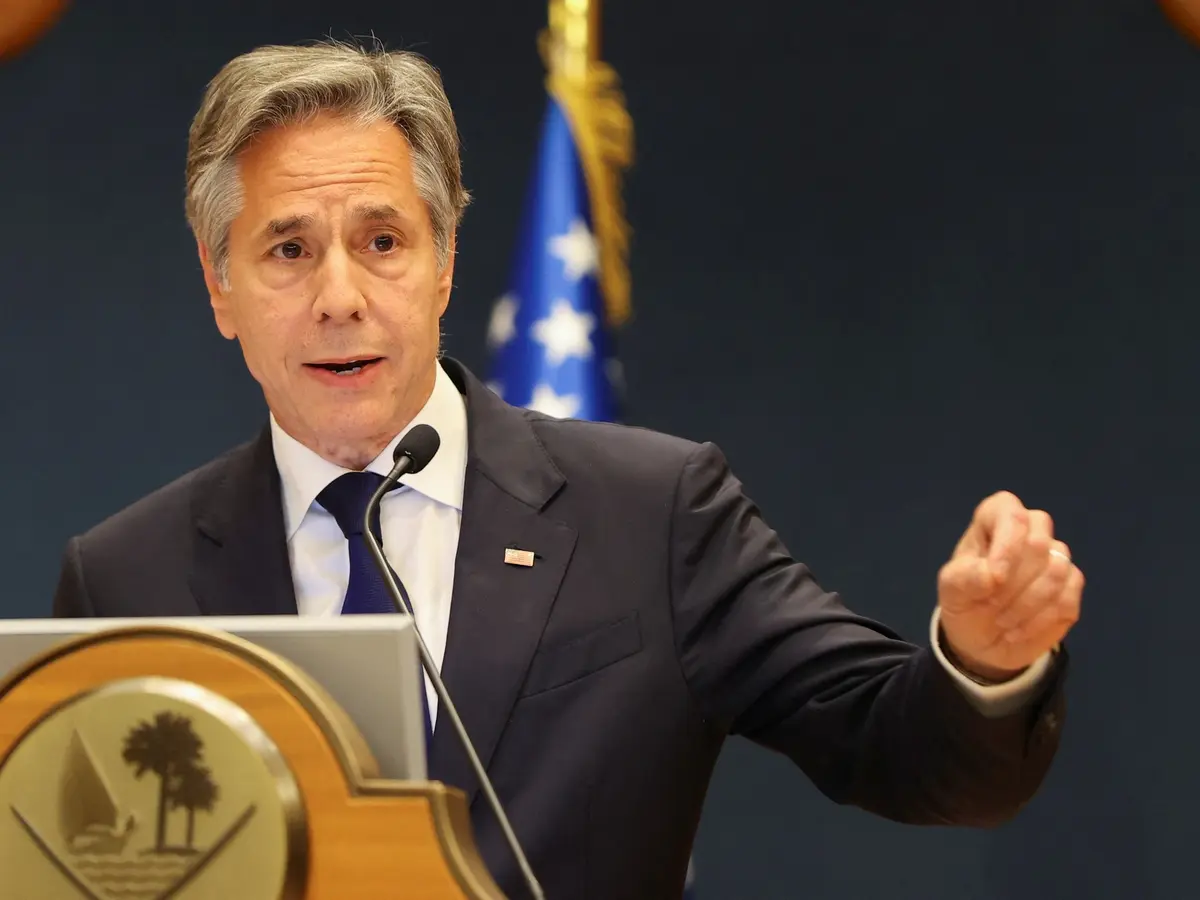 صورة حول : بلينكن يبحث وقف إطلاق النار مع مسؤولين إسرائيليين بلينكن يبحث وقف إطلاق النار مع مسؤولين إسرائيليين