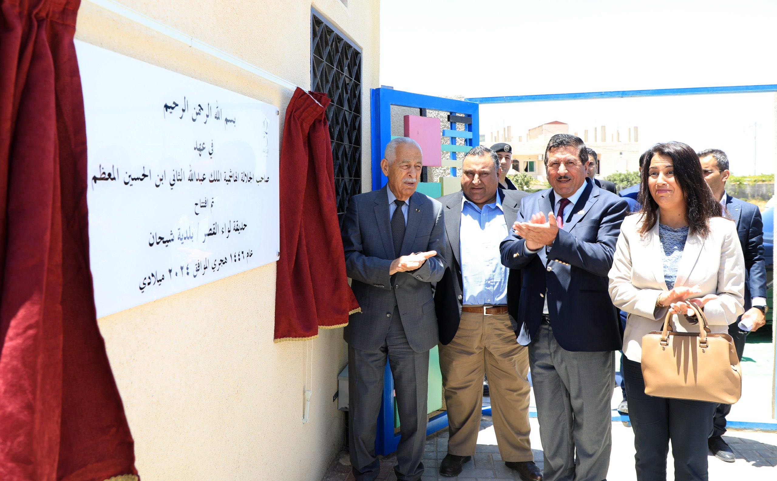 عاجل .. العيسوي يفتتح حديقة القصر في الكرك