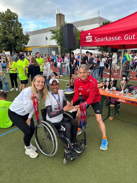 "السوالمة" البطل الأردني يحقق الميدالية الذهبية في ماراثون ماربورغ