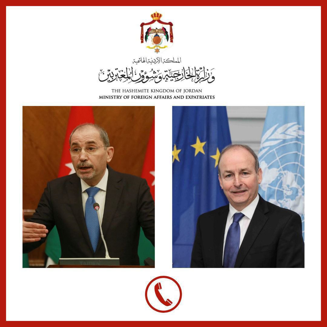 عاجل .. الصفدي ومارتن يبحثان تصعيد غزة والأوضاع الإقليمية