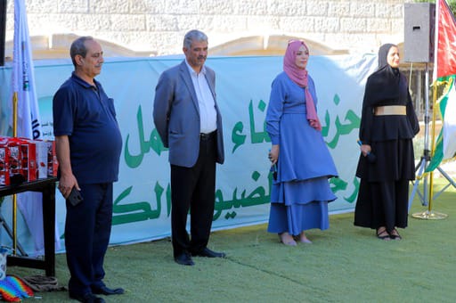 حزب البناء والعمل يكرم ايتام جمعية نبض القلب الخيرية