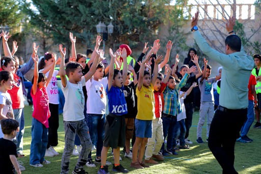 حزب البناء والعمل يكرم ايتام جمعية نبض القلب الخيرية