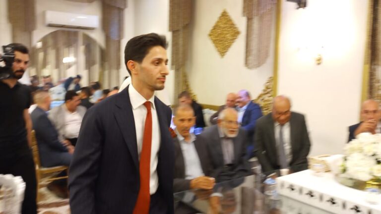 القيسي والبداينة نسايب " النائب نصار القيسي طلب والدكتور خالد البداينة أعطى "