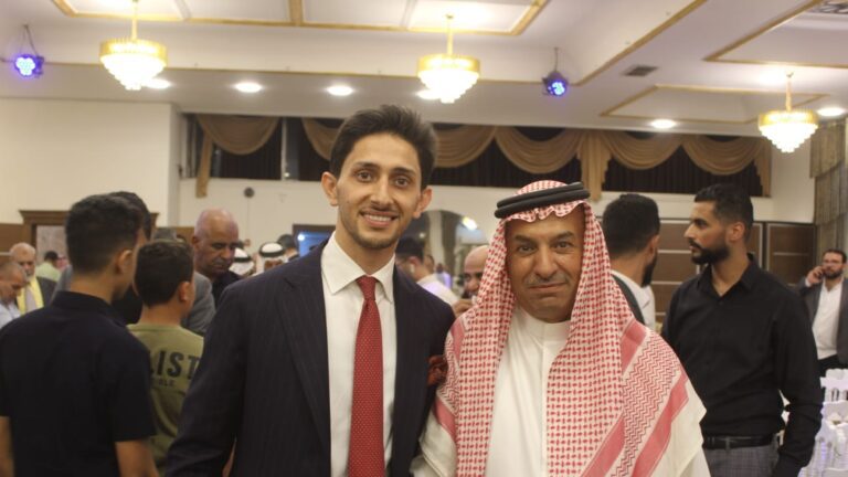 القيسي والبداينة نسايب " النائب نصار القيسي طلب والدكتور خالد البداينة أعطى "