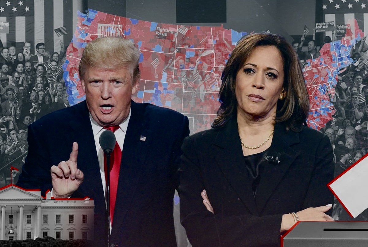 ترامب وهاريس يتبادلان الأدوار في عرض انتخابيّ استعراضي