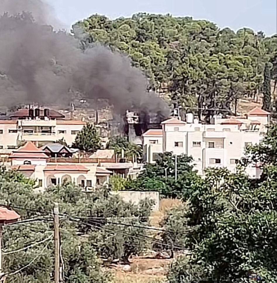 استشهاد 4 فلسطينين في قصف إسرائيلي على منزل في جنين(فيديو)