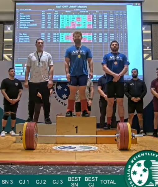 لاعب الامن العام لرفع الاثقال "الفرارجة" يتوج بفضية كأس العالم للماسترز .