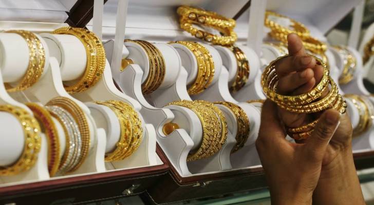 اسعار الذهب ترتفع 60 قرشا اليوم الأربعاء في الاردن