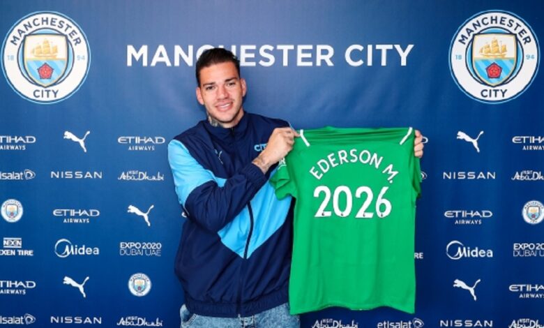 إيدرسون يقترب من التعاقد مع نادي النصر السعودي