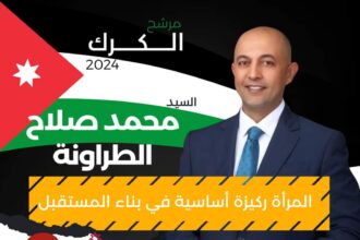 محمد صلاح الطراونة يتقدم في دائرة الكرك
