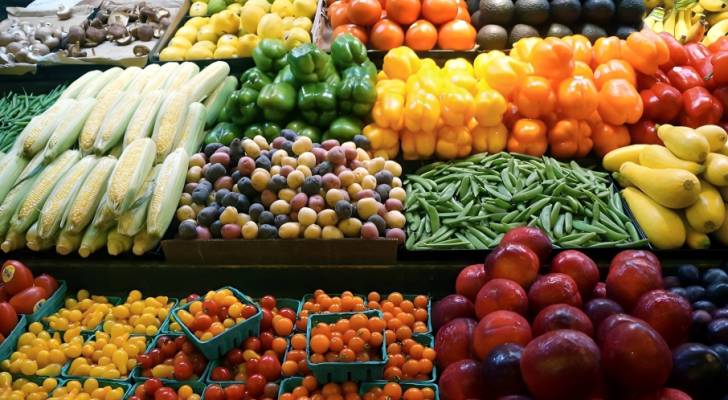 اربد : 788 طن خضار وفواكه ترد للسوق المركزي