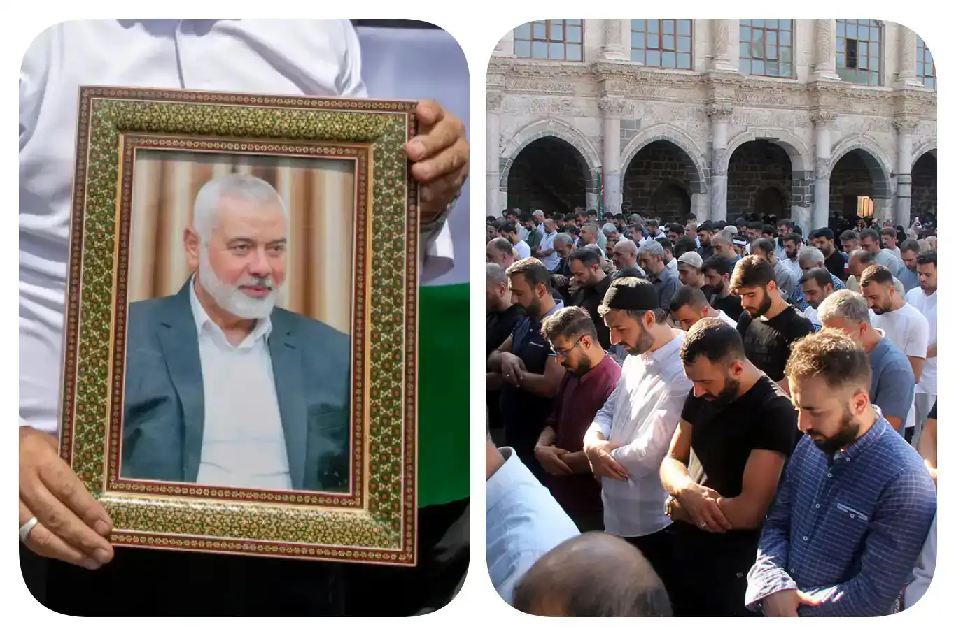 صورة حول : صلاة الغائب على الشهيد القائد إسماعيل هنية في تركيا(فيديو) صلاة الغائب على الشهيد القائد إسماعيل هنية في تركيا(فيديو)