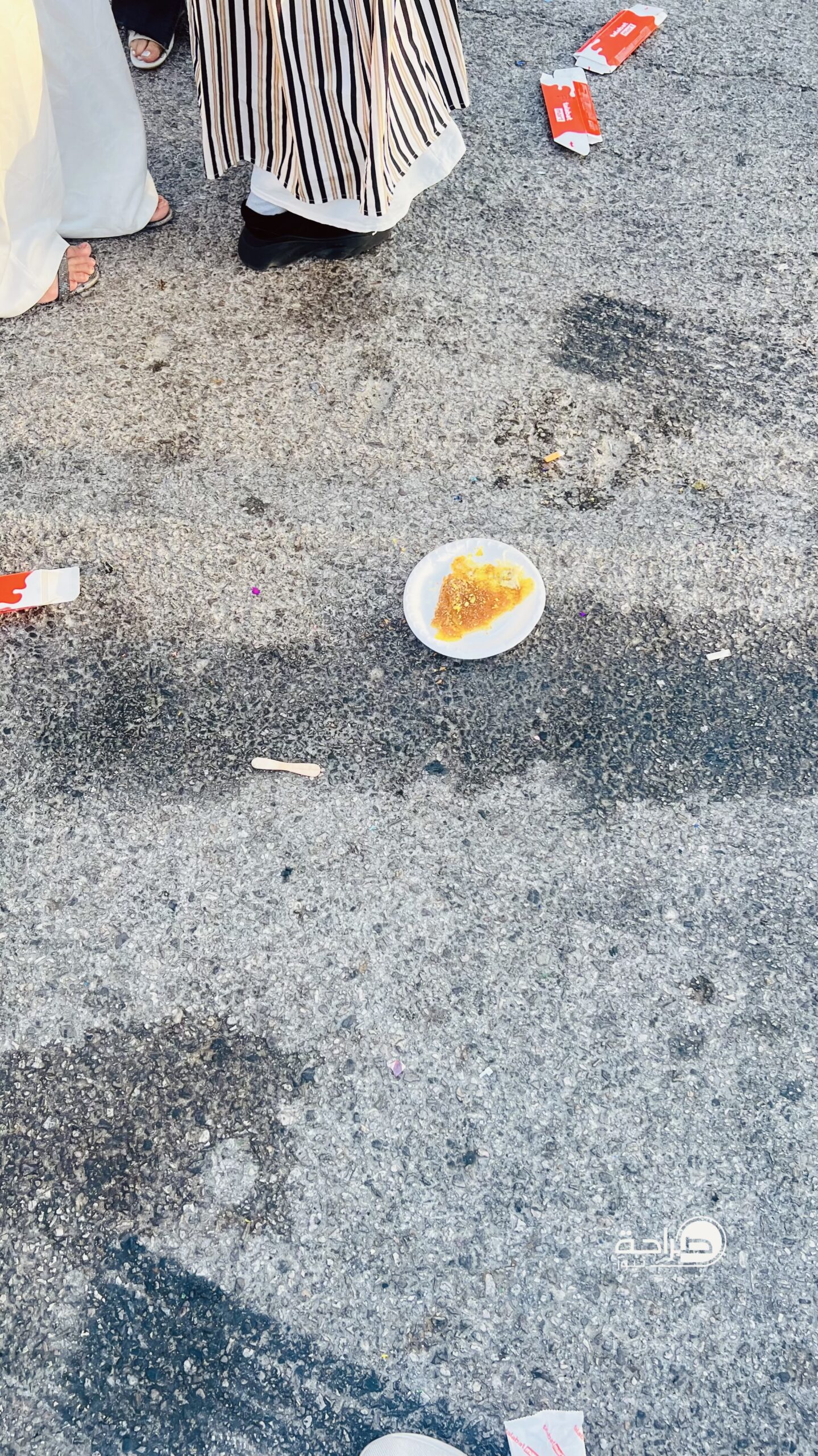 عاجل … فرحة النجاح أم فوضى القمامة؟