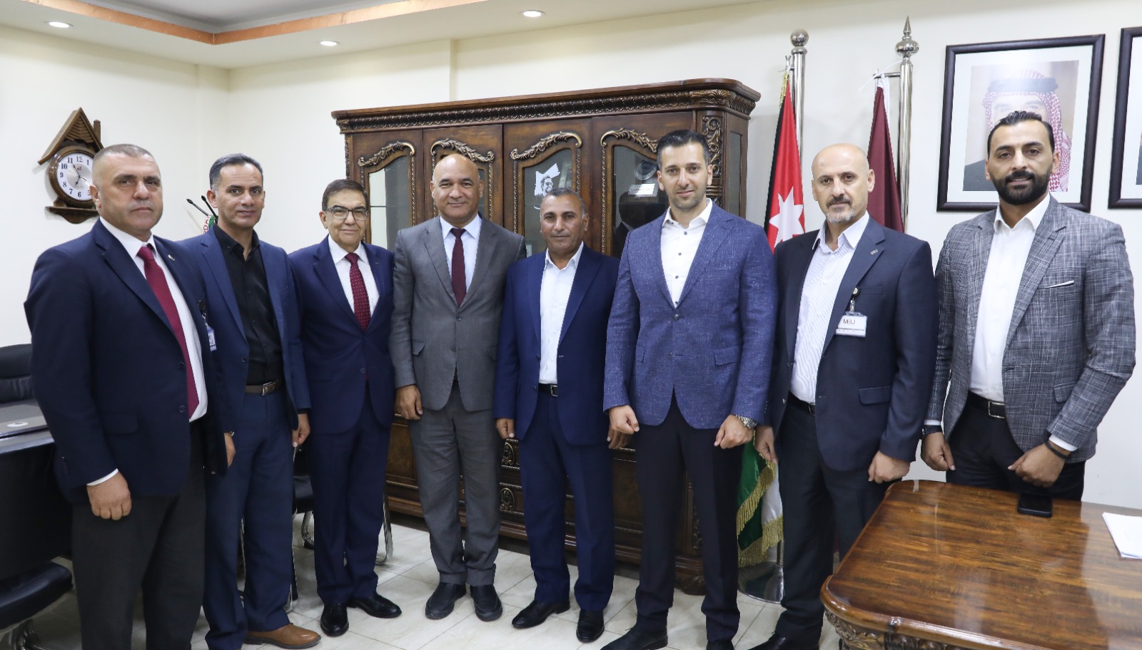 صورة حول : جامعة الشرق الأوسط تبحث تعزيز الشراكة مع متصرفية لواء الجيزة جامعة الشرق الأوسط تبحث تعزيز الشراكة مع متصرفية لواء الجيزة